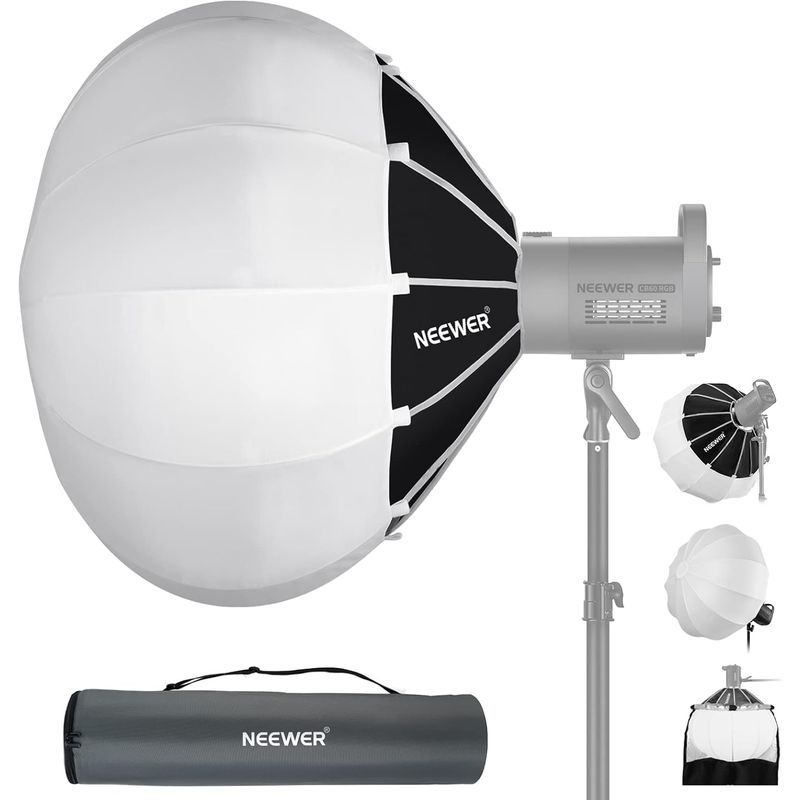 NEEWER - Softbox Linterna Neewer NS90L 90 cm Liberación Rápida