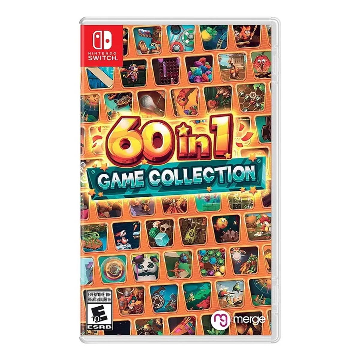 NINTENDO - 60 In 1 Game Collection - Switch Físico - Sniper_CL