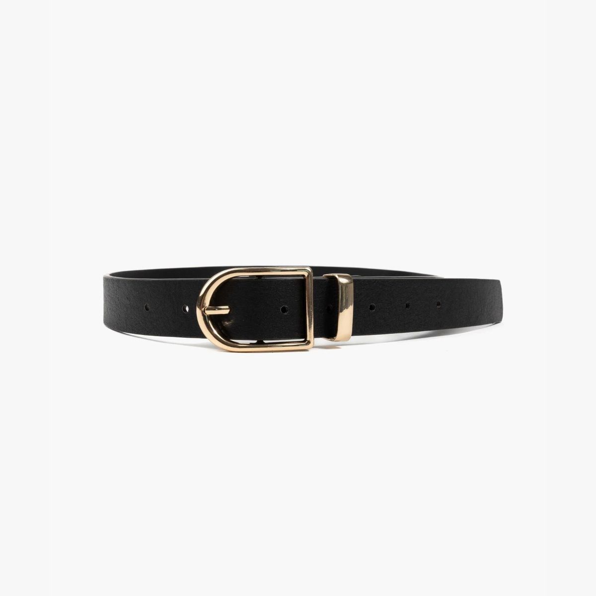 LOUNGE - Cinturón Mujer Clásico Hebilla Semicircular