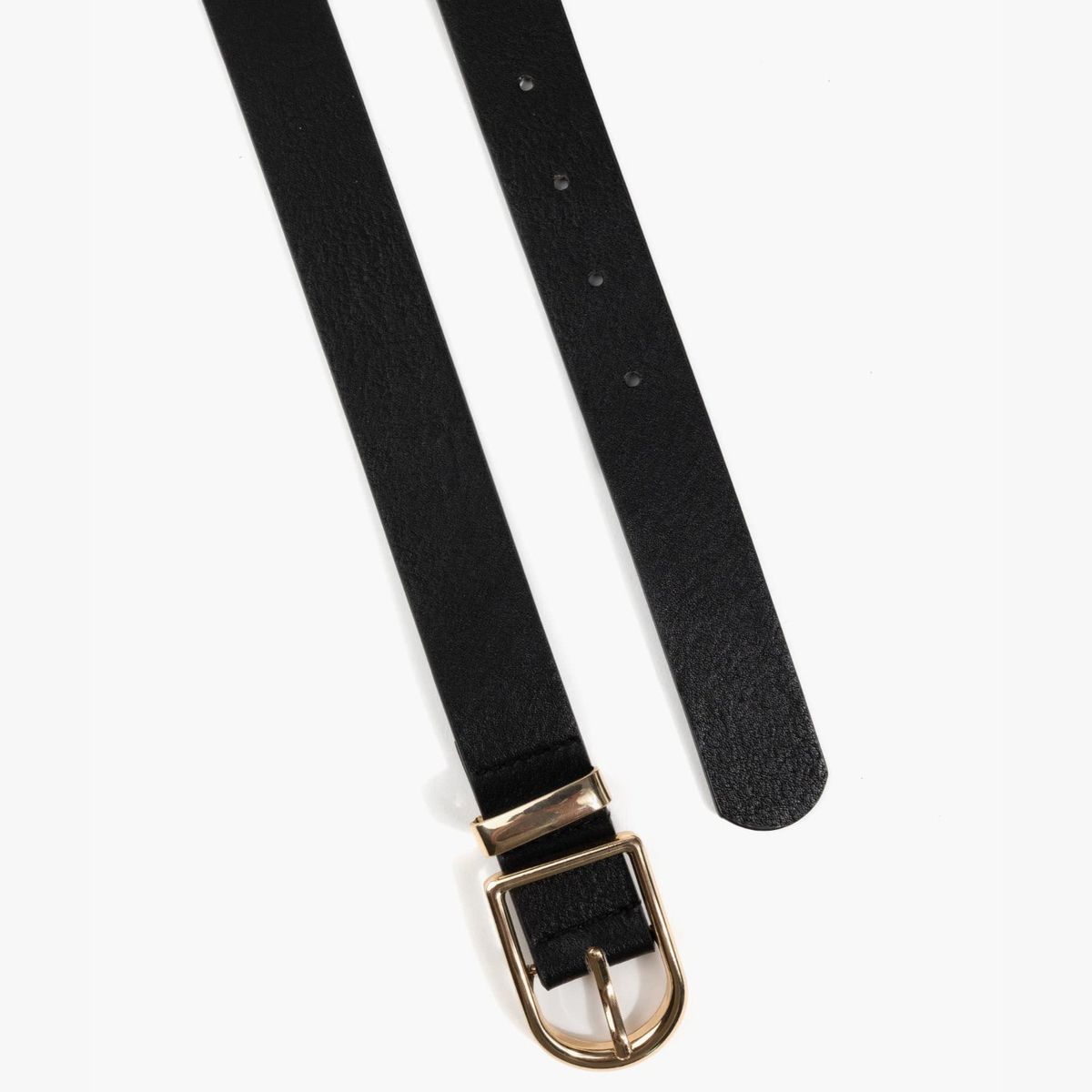 LOUNGE - Cinturón Mujer Clásico Hebilla Semicircular