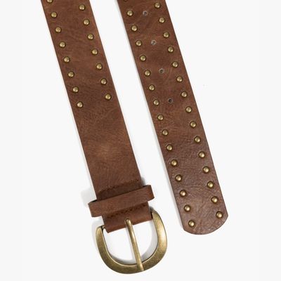 Imagen 2 del producto Cinturón Mujer Tachas Hebilla Redonda