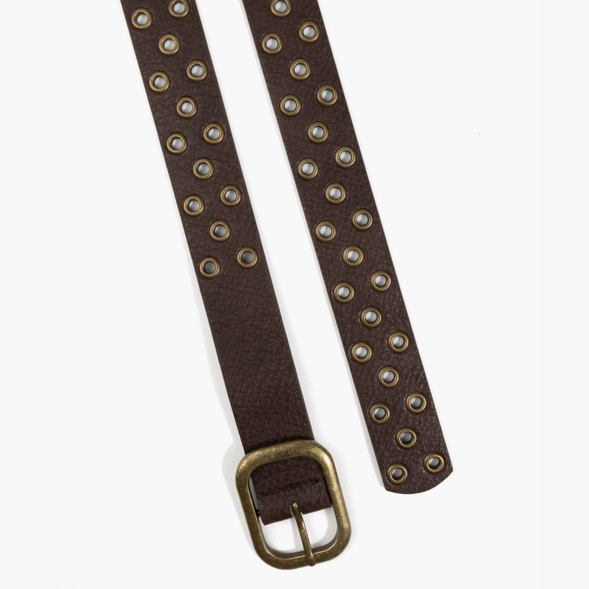 LOUNGE - Cinturón Mujer Con Ojetillos