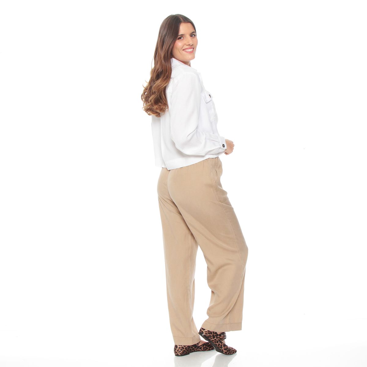 WADOS - CHAQUETA MANGA LARGA LYOCELL CON BOLSILLOS DELANTERO