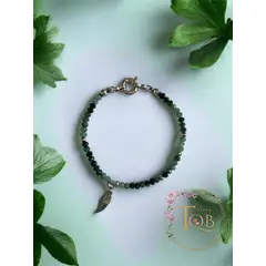 GENERICO - Pulsera Crisoprasa plata 925 Timon