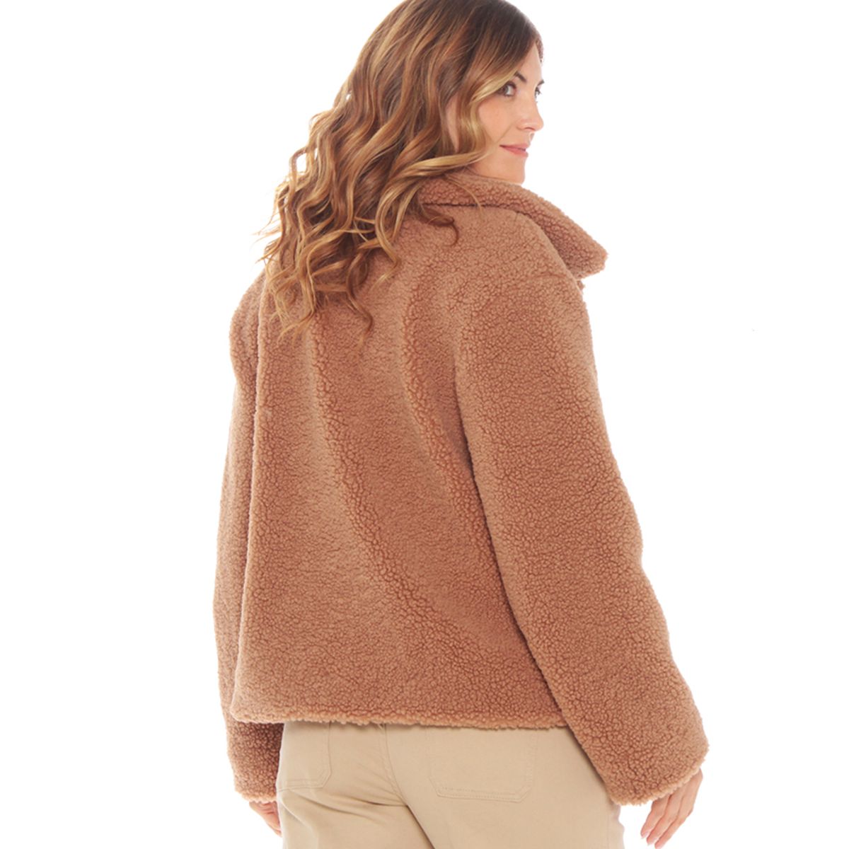 WADOS - CHAQUETA MANGA LARGA SOLIDO DE PIEL SINTETICA