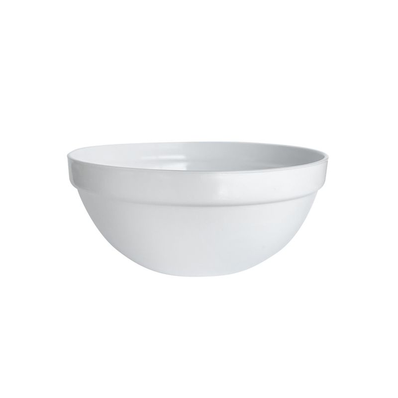 GENERICO - Set de 6 Pocillo Compotera Blanca 10 Cms Policarbonato