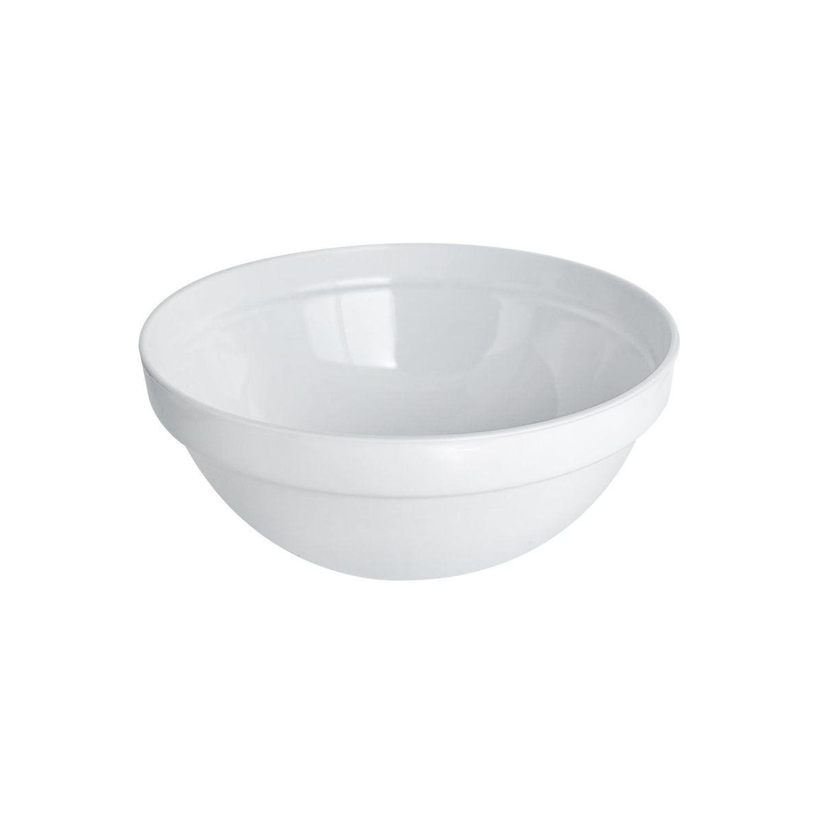 GENERICO - Set de 6 Pocillo Compotera Blanca 10 Cms Policarbonato