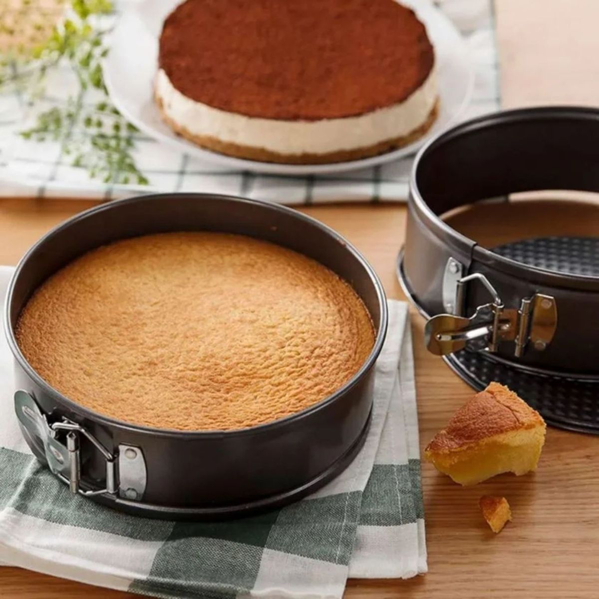 GENERICO - Molde Desmontable Para Queque Torta Pastel 20cm Repostería