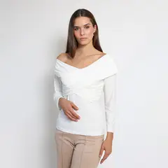 NATALIA SEGUEL - Polera Suri Blanco