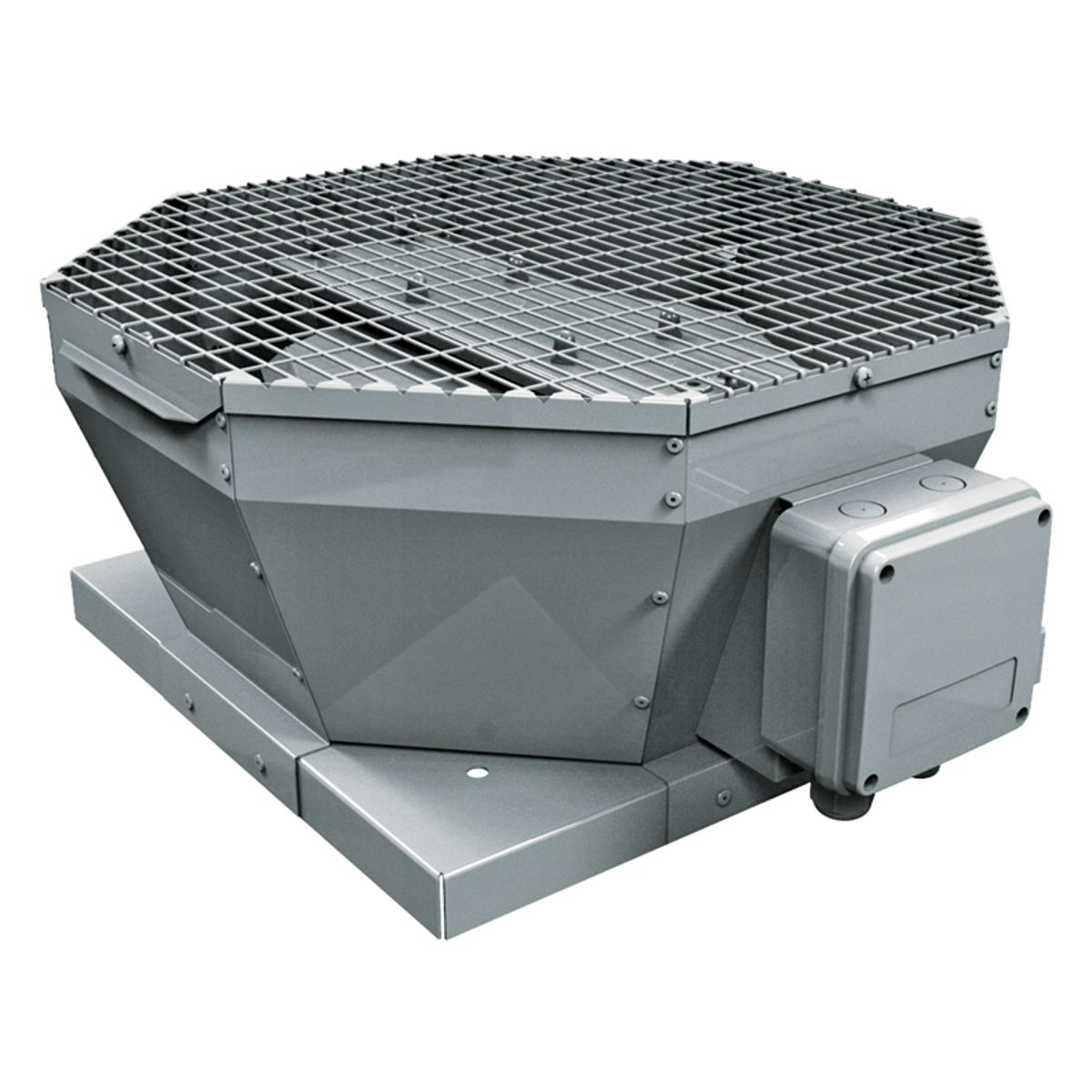 BLAUBERG - Ventilador centrífugo de tejado Tower-V-400-4E para campana de cocina