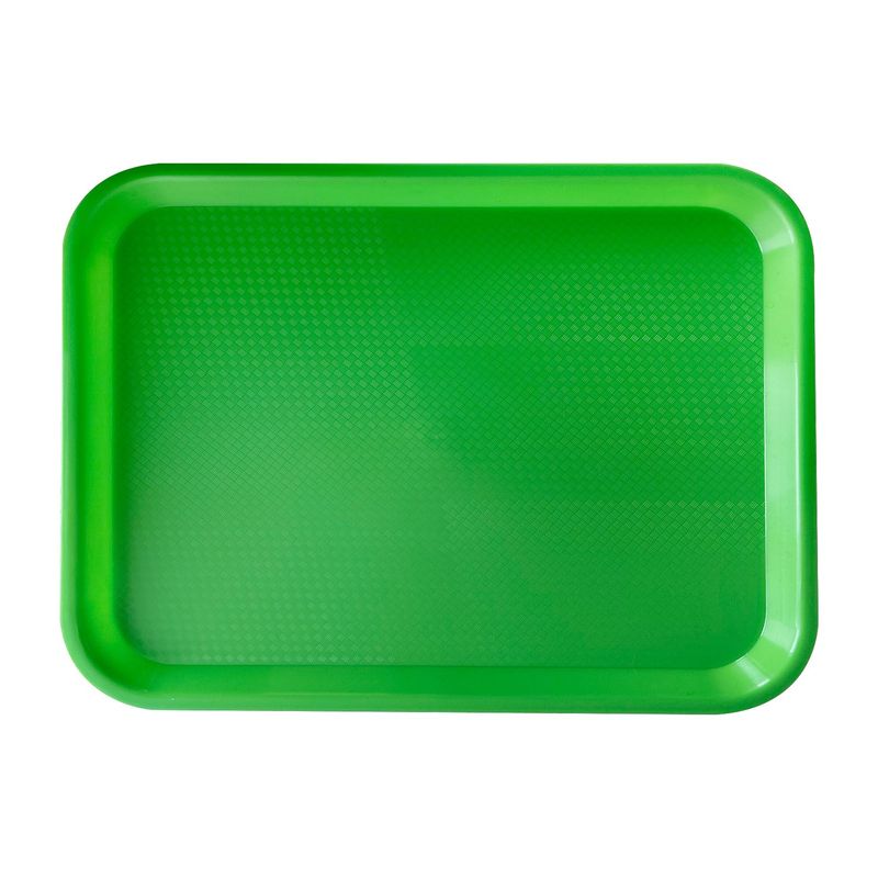 GENERICO - Set de 6 Bandeja Antideslizante 35X45 Pistacho Polipropileno
