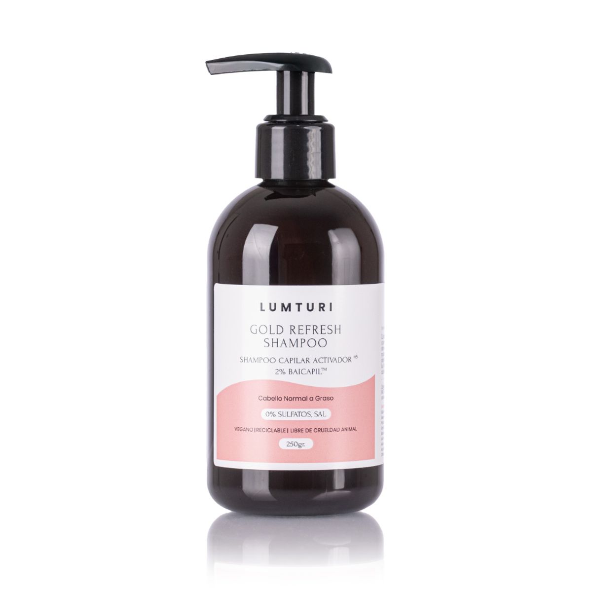 LUMTURI - Gold Refresh Shampoo Para Raíz Grasa Coctel Sin Sal