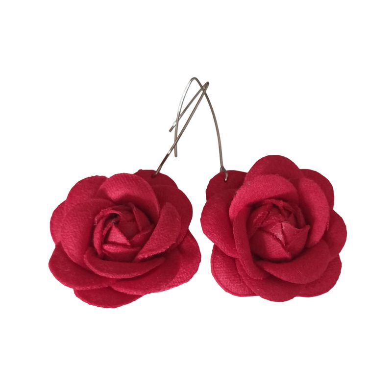 CATHALIFAUDJOYAS - Aros flor largos CathalifaudJoyas