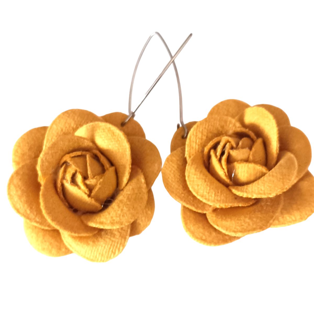 CATHALIFAUDJOYAS - Aros flor largos CathalifaudJoyas