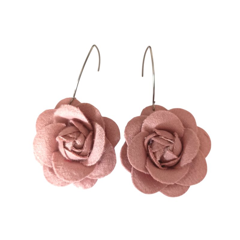CATHALIFAUDJOYAS - Aros flor largos CathalifaudJoyas
