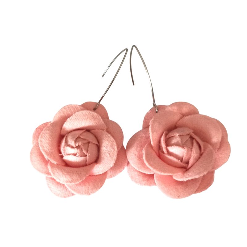 CATHALIFAUDJOYAS - Aros flor largos CathalifaudJoyas