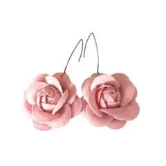 CATHALIFAUDJOYAS - Aros flor largos