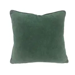HEBRA - Cojin Terciopelo Verde 45X45