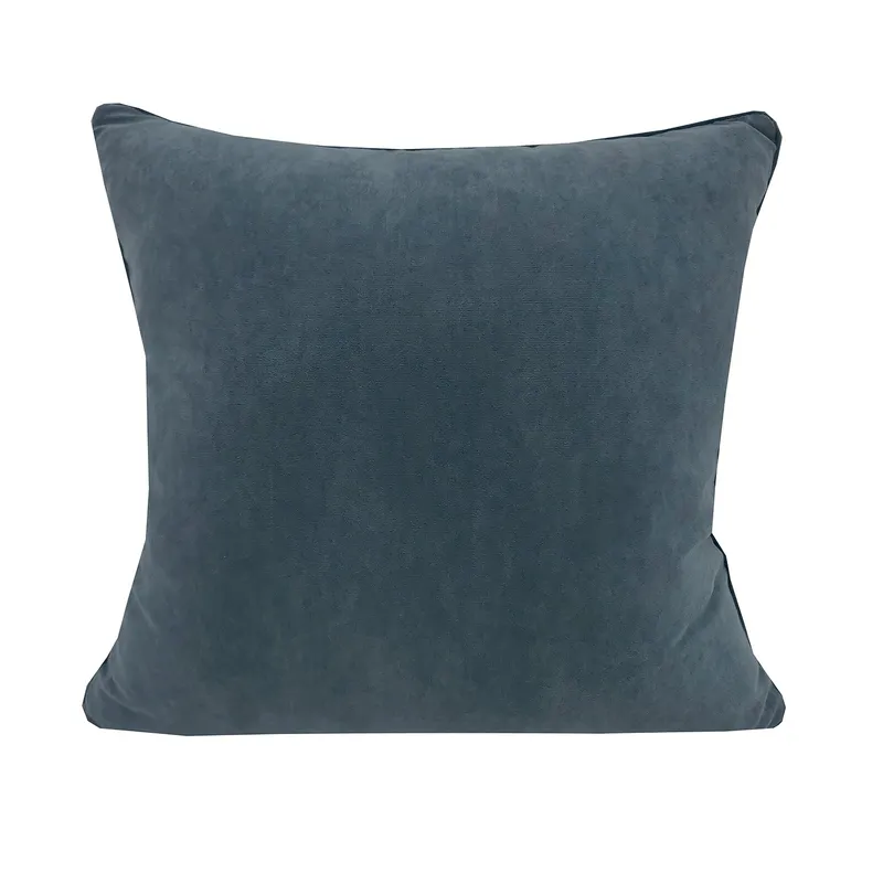 HEBRA - Cojin Terciopelo Azul 45X45