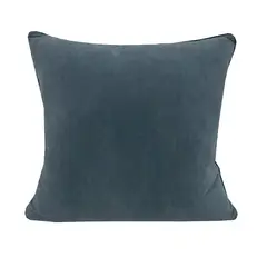 HEBRA - Cojin Terciopelo Azul 45X45