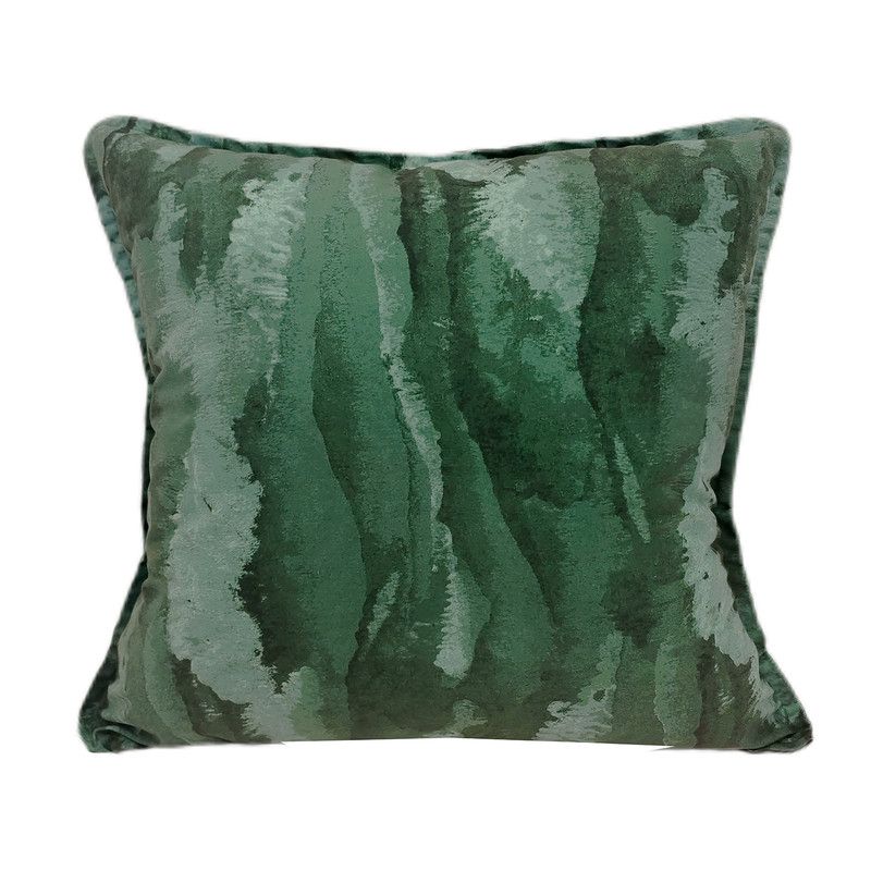 HEBRA - Cojin Estampado Verde 45X45