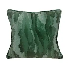 HEBRA - Cojin Estampado Verde 45X45