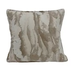 HEBRA - Cojin Estampado Beige 45X45.