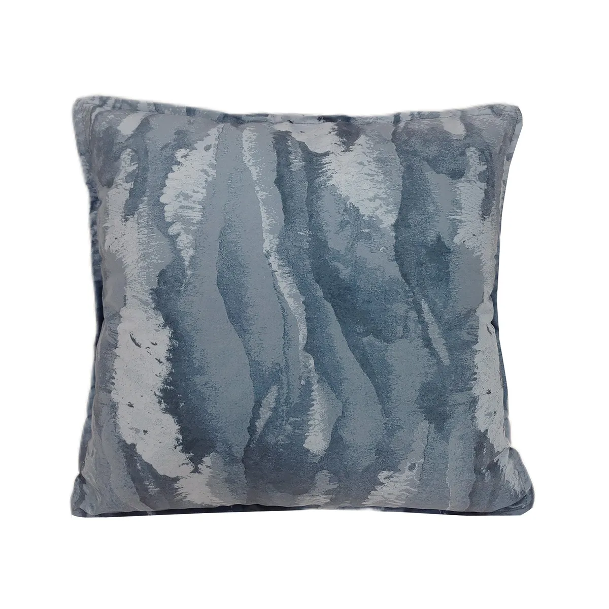 HEBRA - Cojín Estampado Azul 45X45