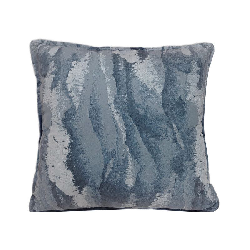 HEBRA - Cojin Estampado Azul 45X45