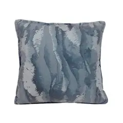 HEBRA - Cojin Estampado Azul 45X45