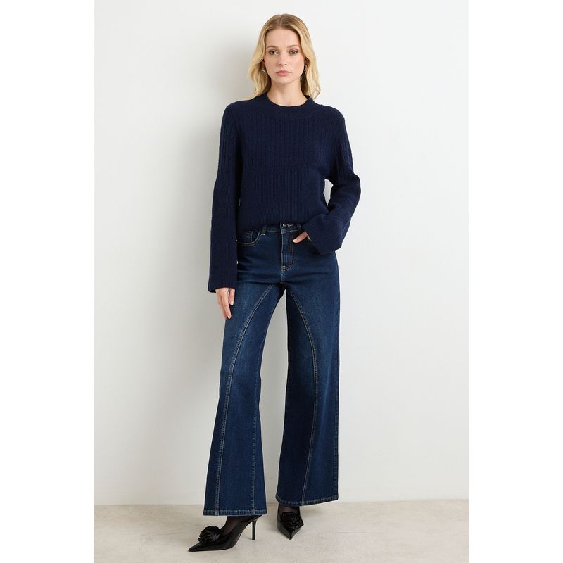ASH - Sweater Azulino Mujer Ash