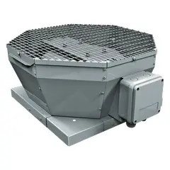 BLAUBERG - Ventilador centrífugo de tejado Tower-V-450-4E para campana de cocina.