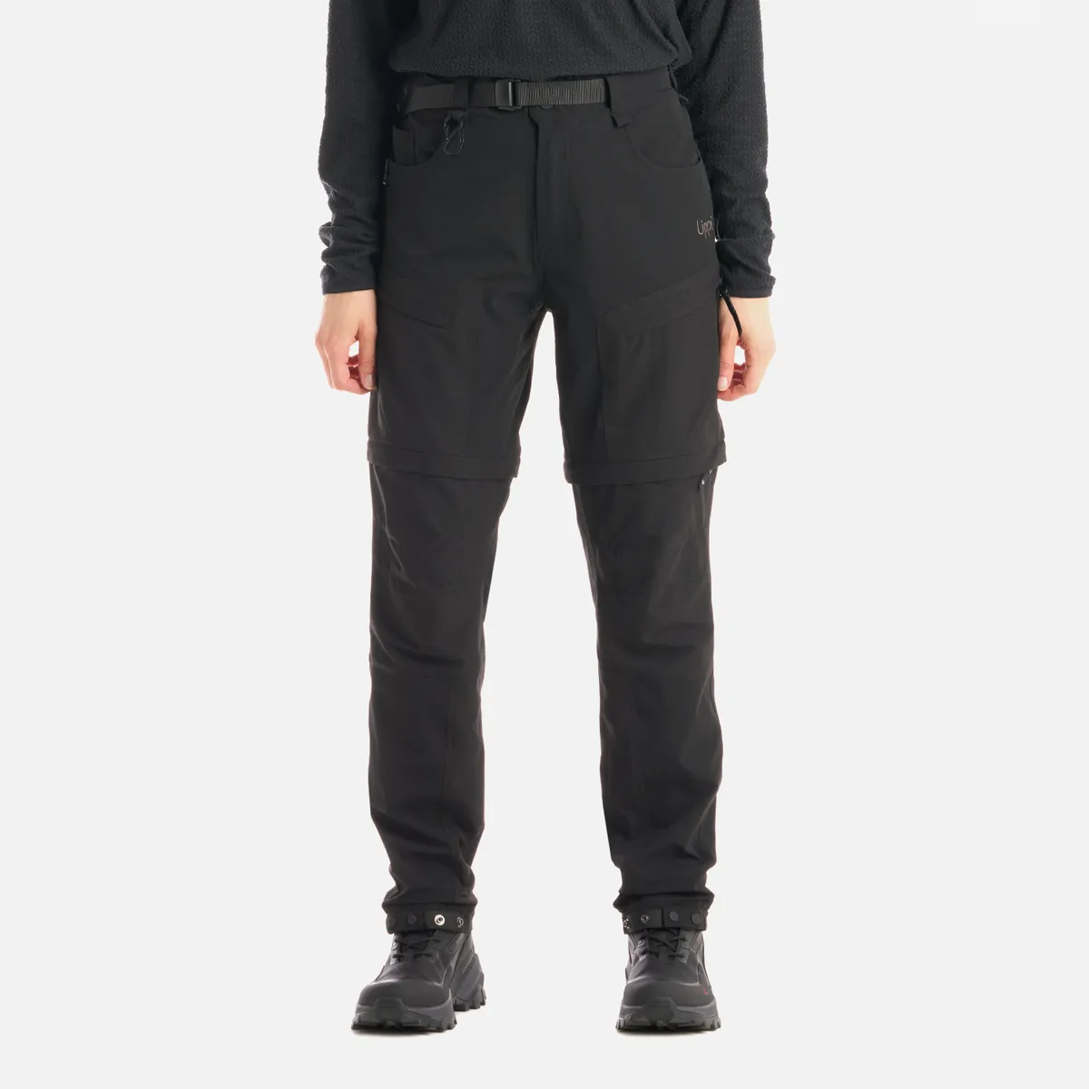 LIPPI - Pantalón Mujer Wollaston Mix-2 Pants Negro Lippi