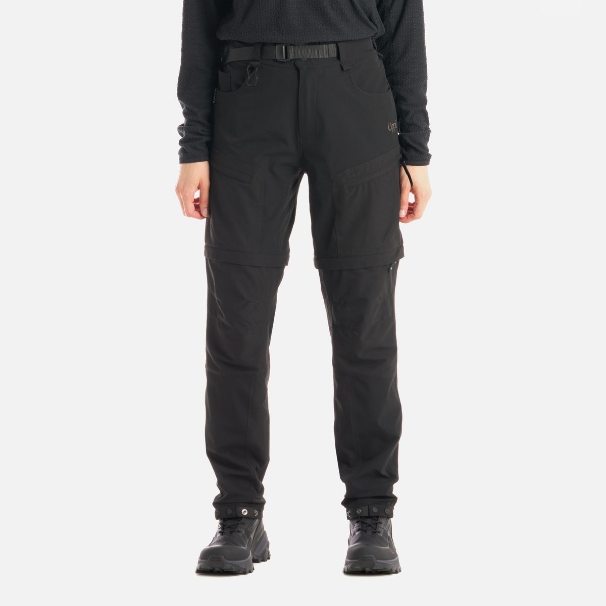 LIPPI - Pantalón Mujer Wollaston Mix-2 Pants Negro Lippi