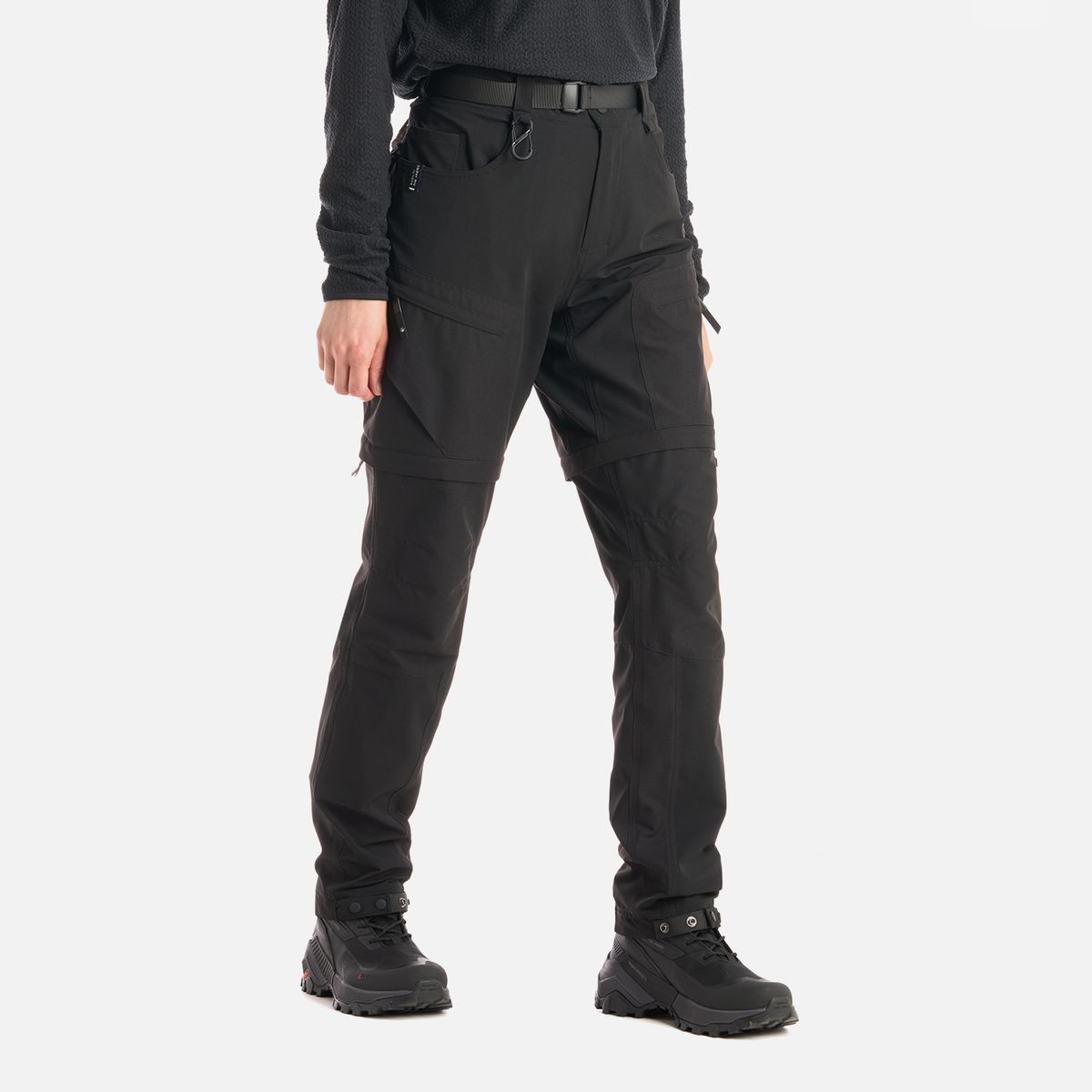 LIPPI - Pantalón Mujer Wollaston Mix-2 Pants Negro Lippi