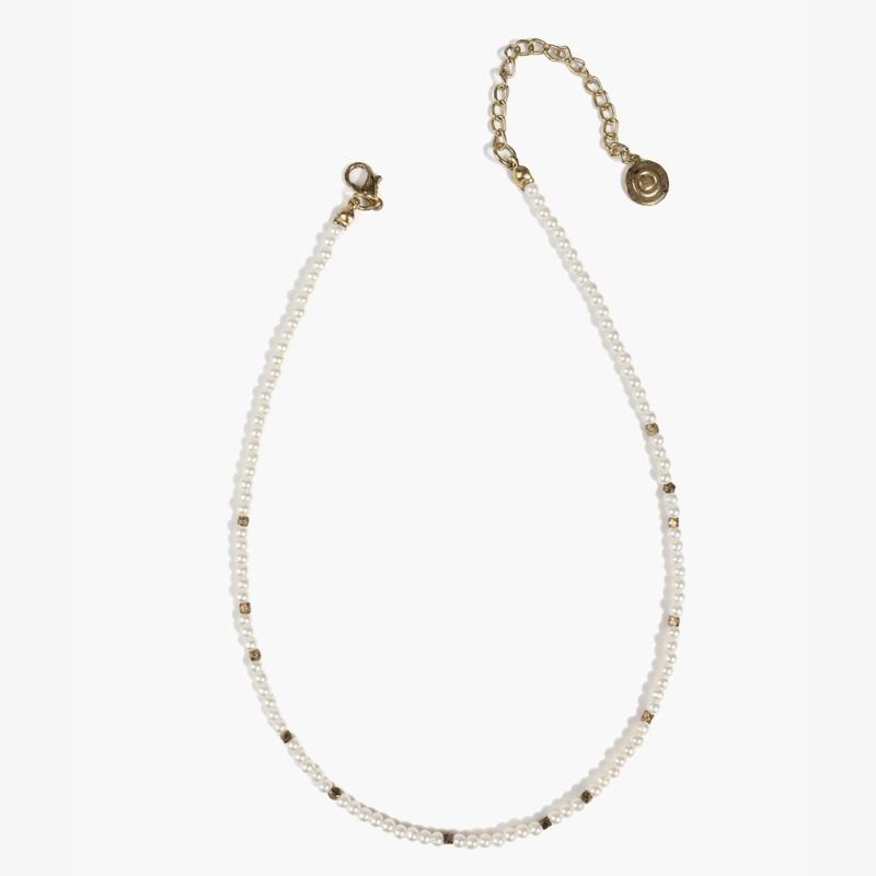 LOUNGE - Collar Mujer Choker Perlas