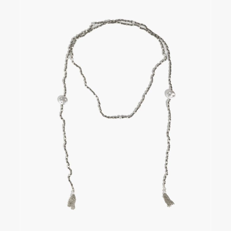 LOUNGE - Collar Mujer Detalle Perlas