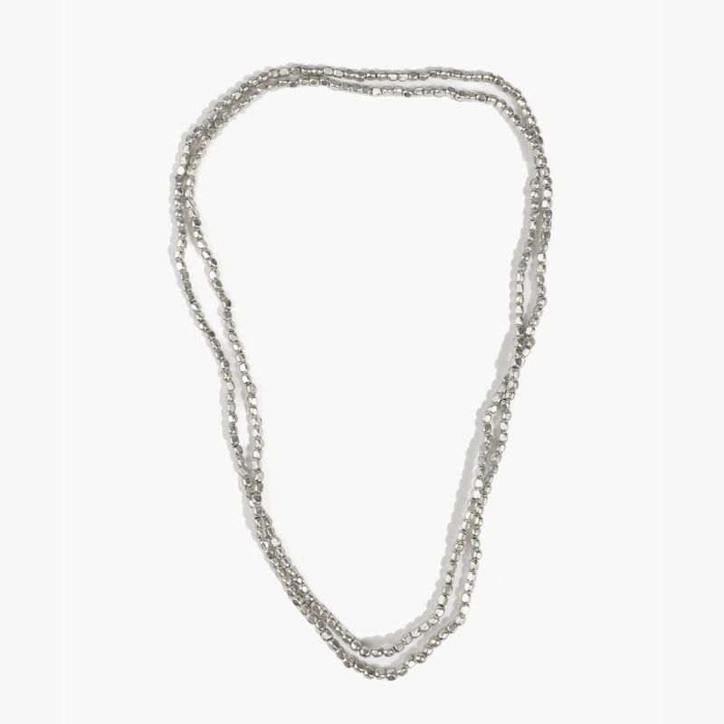 LOUNGE - Collar Mujer Mostacillas Cuadradas