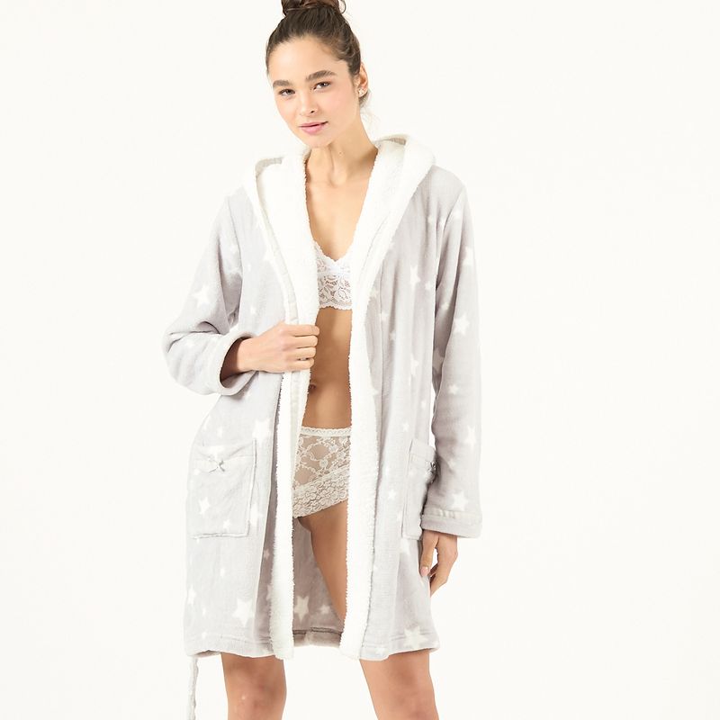 BARBIZON - Bata de Mujer Amelia Gris