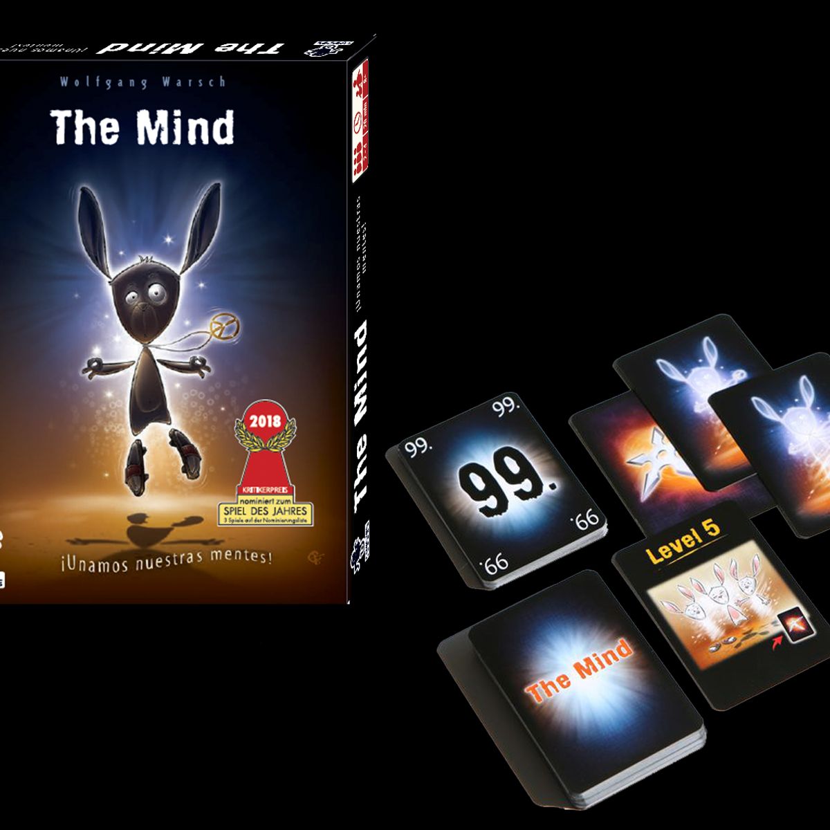 FRACTAL JUEGOS - The Mind - Juego De Cartas - Fractal - Ed Español