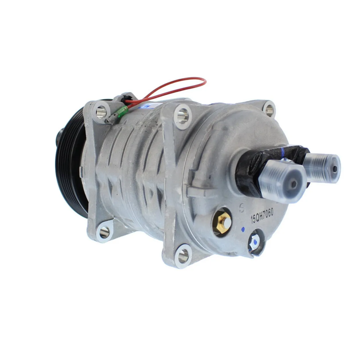 AMERICAN AIR - Compresor de Ac TM15 6PK 12V 123MM  Salida Horizontal QUE