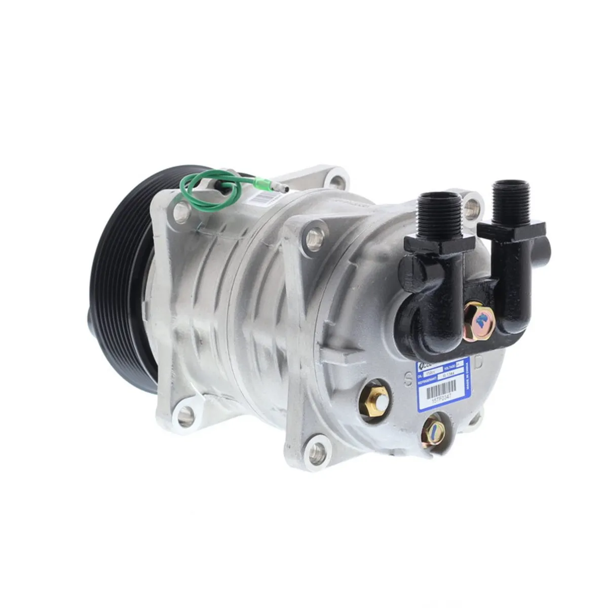 AMERICAN AIR - Compresor de Ac TM15 8PK 24V 123MM MOREJAS MANIFOLD VOR QUE