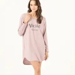 BARBIZON - Camisa de Dormir Lupe Malva