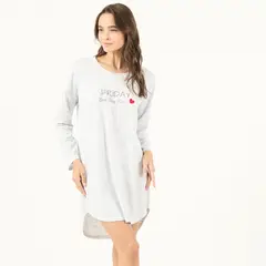 BARBIZON - Camisa de Dormir Lupe Celeste