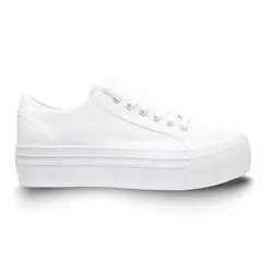 HERIEL - Zapatillas de Lona Plataforma Run Tendencia Mujer Urbanas