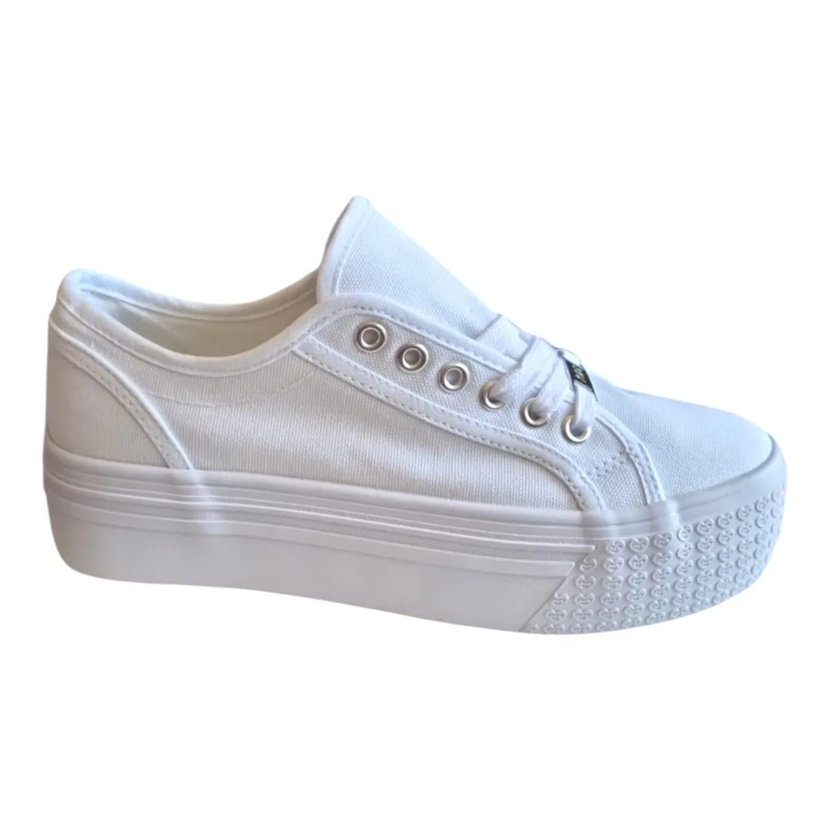 HERIEL - Zapatillas de Lona Plataforma Run Tendencia Mujer Urbanas