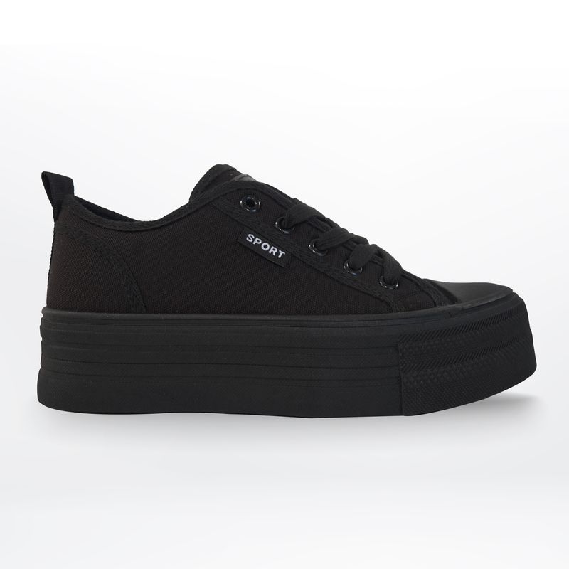 HERIEL - Zapatillas de Lona Plataforma Run Tendencia Mujer Urbanas
