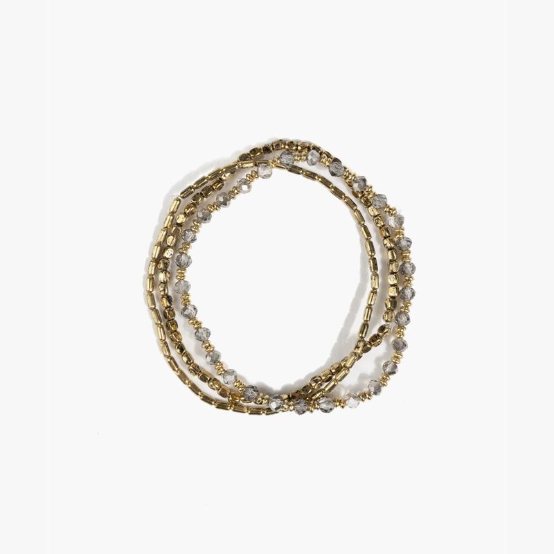 LOUNGE - Set Pulseras Mujer Mostacillas