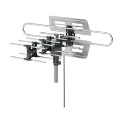 GENERICO - Antena De Exterior Para Televisores Control Remoto Rotación 360