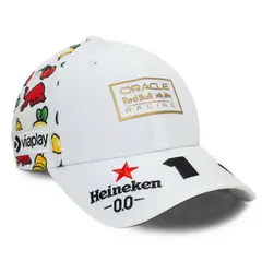 NEW ERA - Gorro Jockey Formula 1 Redbull #1 Verstappen Oficial Las Vegas 2024